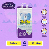 Nana Baby Pants - L-4 (Maxi) 50 Pcs
